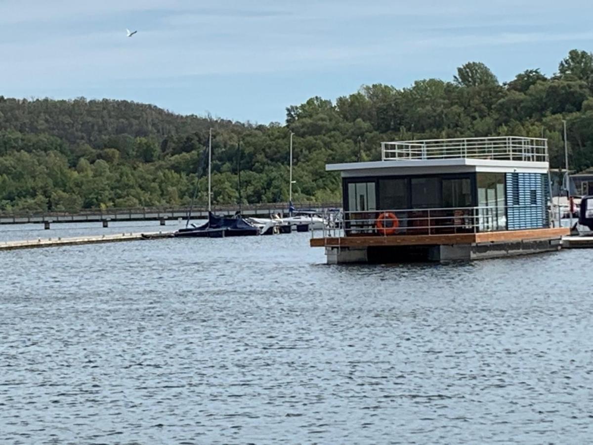 Villa Hausboote Marina Braunsbedra Esterno foto