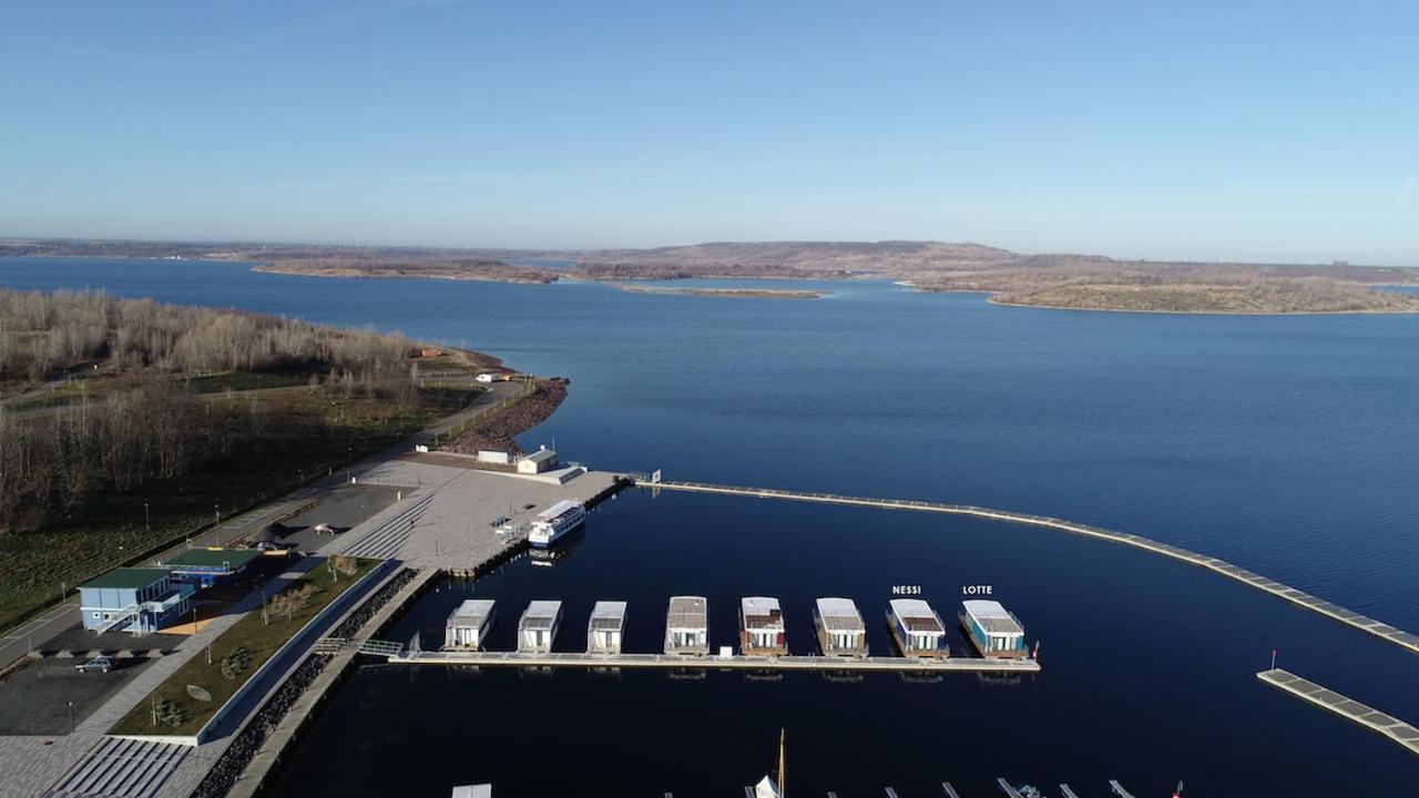 Villa Hausboote Marina Braunsbedra Esterno foto